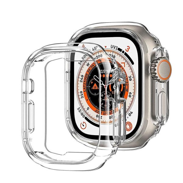 Прозрачен силиконов кейс Apple Watch Ultra 49mm