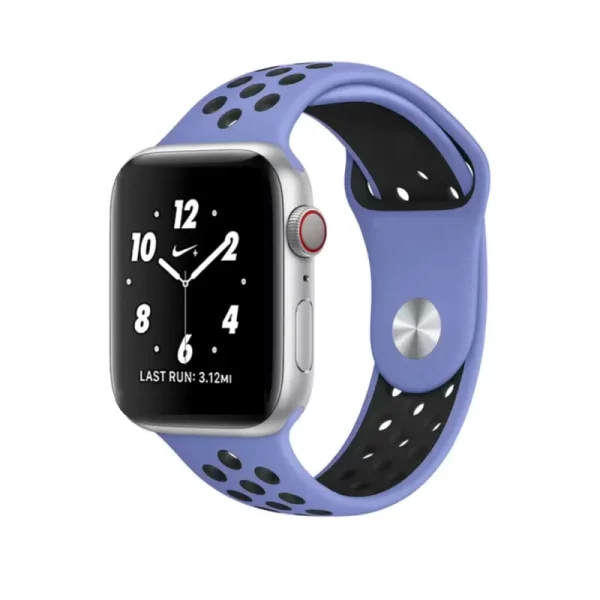 Royal Pulse/Black силиконова каишка за Apple Watch