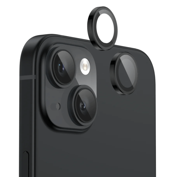 защитни лещи за камери на iphone 15 черни