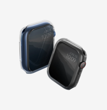 прозрачен силиконов кейс за apple watch 10