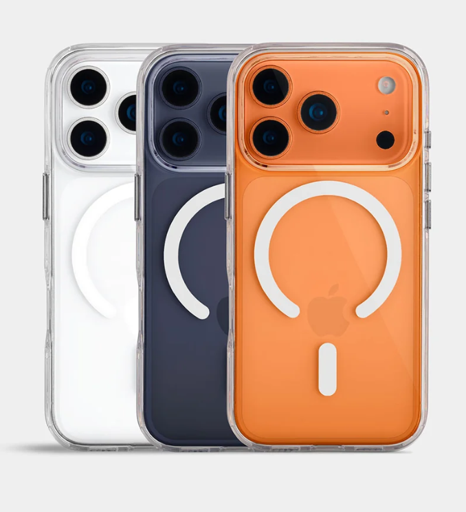 Прозрачен калъф с MagSafe за iPhone 18pro 18pro max Прозрачен кейс с MagSafe за iPhone 18 Pro и 18 Pro Max